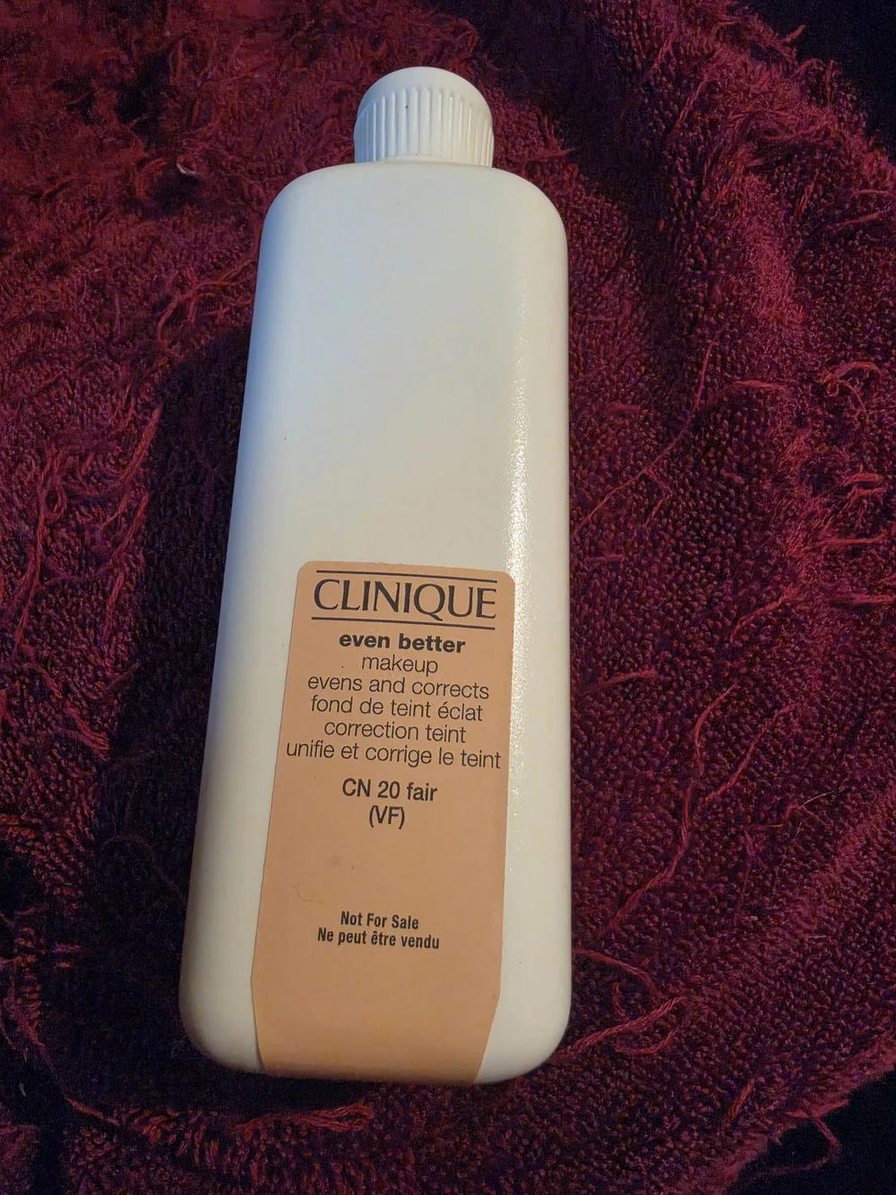 Clinique Even Better Makeup CN 20 Fair – 6.7 oz Bottle